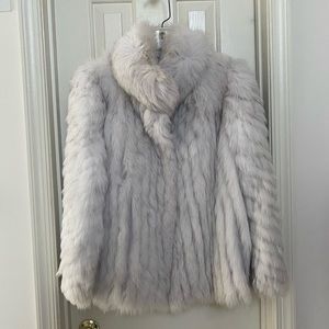 Saga Blue Fox Fur Coat